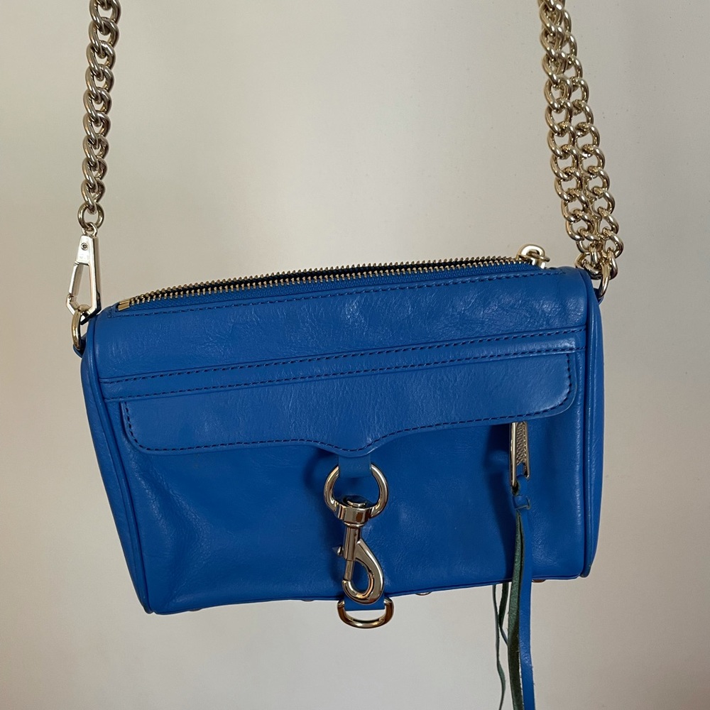 Rebecca Minkoff Cobalt Blue Mini M.A.C.
